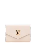 Louis Vuitton Pre-Owned 2021-2025 Leather Lockmini Wallet small wallets - Brown