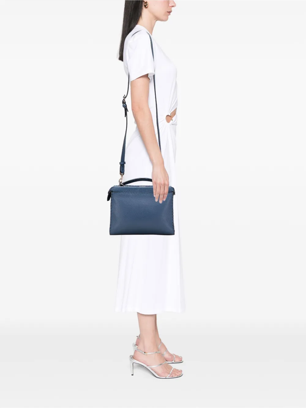 Fendi Pre-Owned شنطة 'رومانو سيليريا بيكابو أيكونيك فيت' صغيرة جلد بحمالة كتف 2000-2010 | كلاسيكيات | Image 2