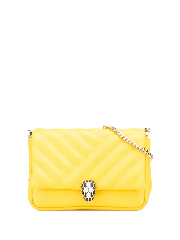 Bvlgari Pre-Owned 2021-2025 Leather Serpenti Cabochon Chain