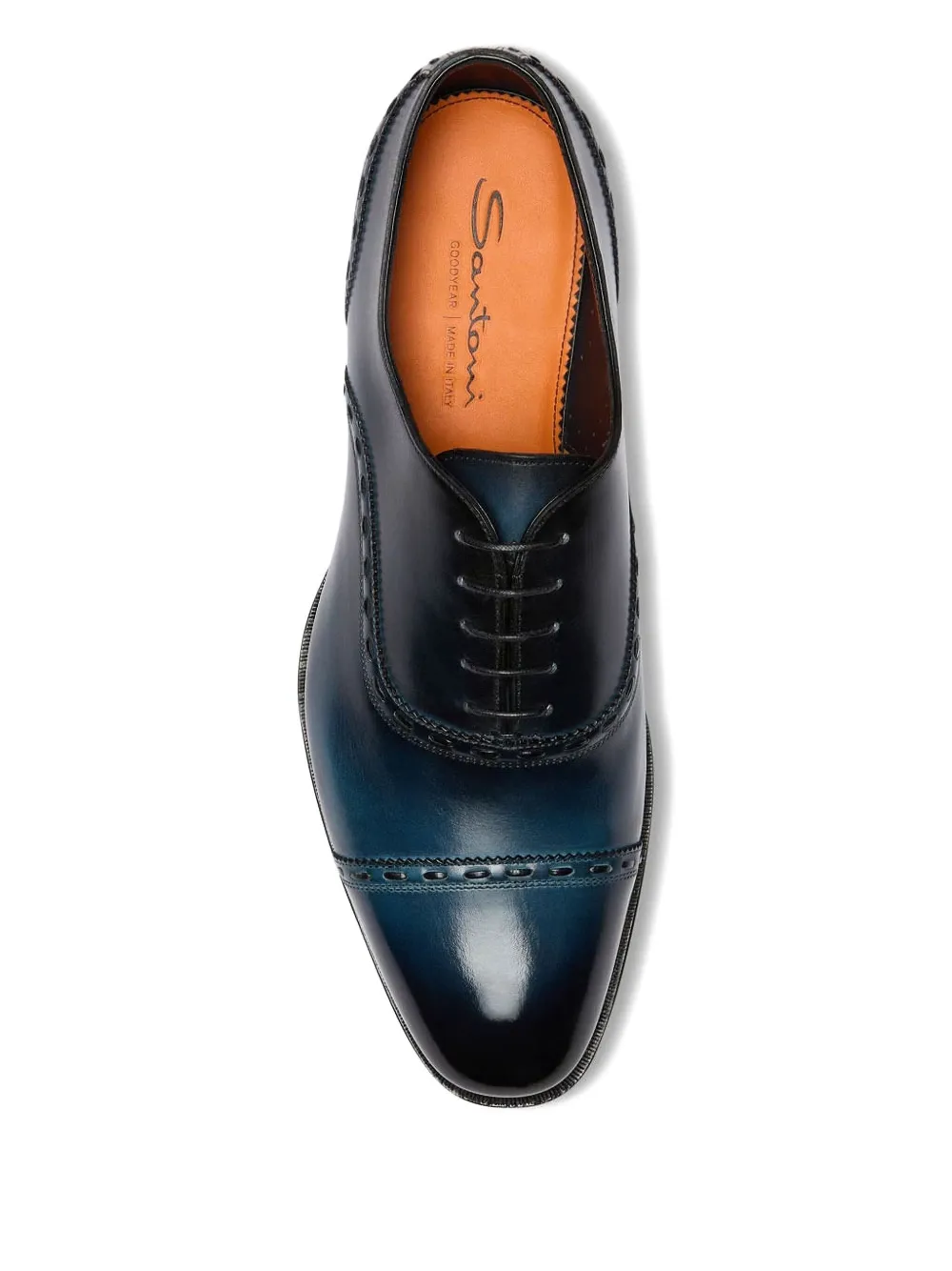 Santoni حذاء أوكسفورد جلد برباط | أحذية أكسفورد | Image 2