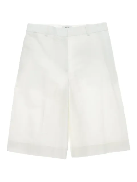TOTEME front-crease tailored shorts