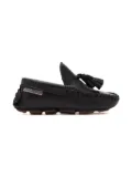 BabyWalker tassel leather loafers - Black