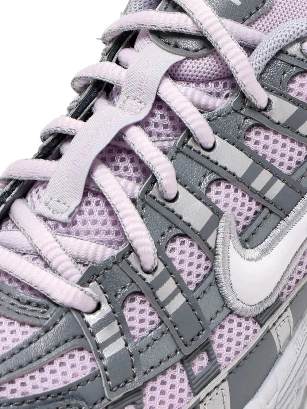 Nike P-6000 Mesh Sneakers In Gray