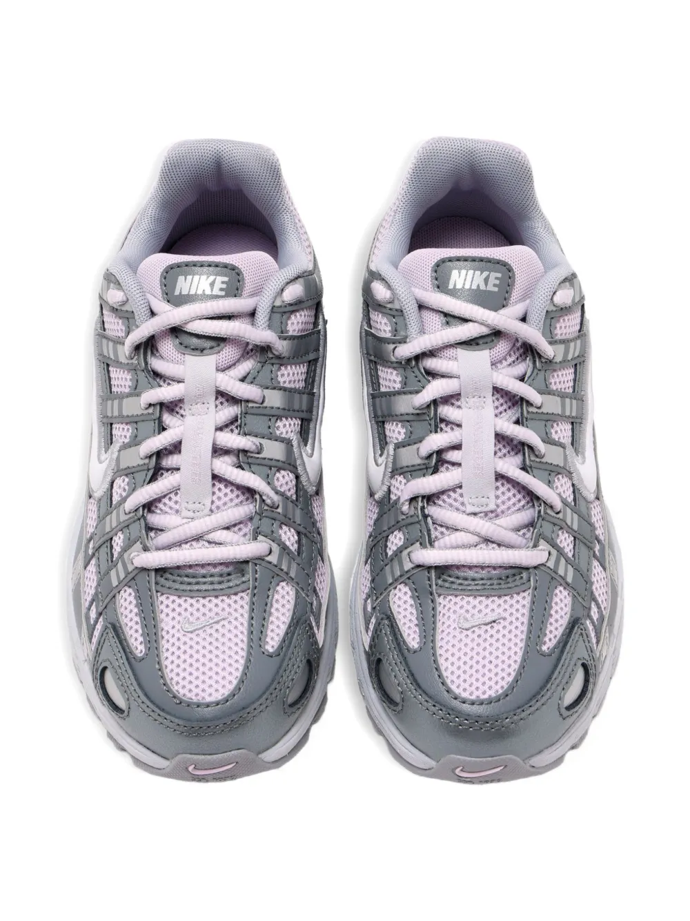 Nike P-6000 Mesh Sneakers In Gray