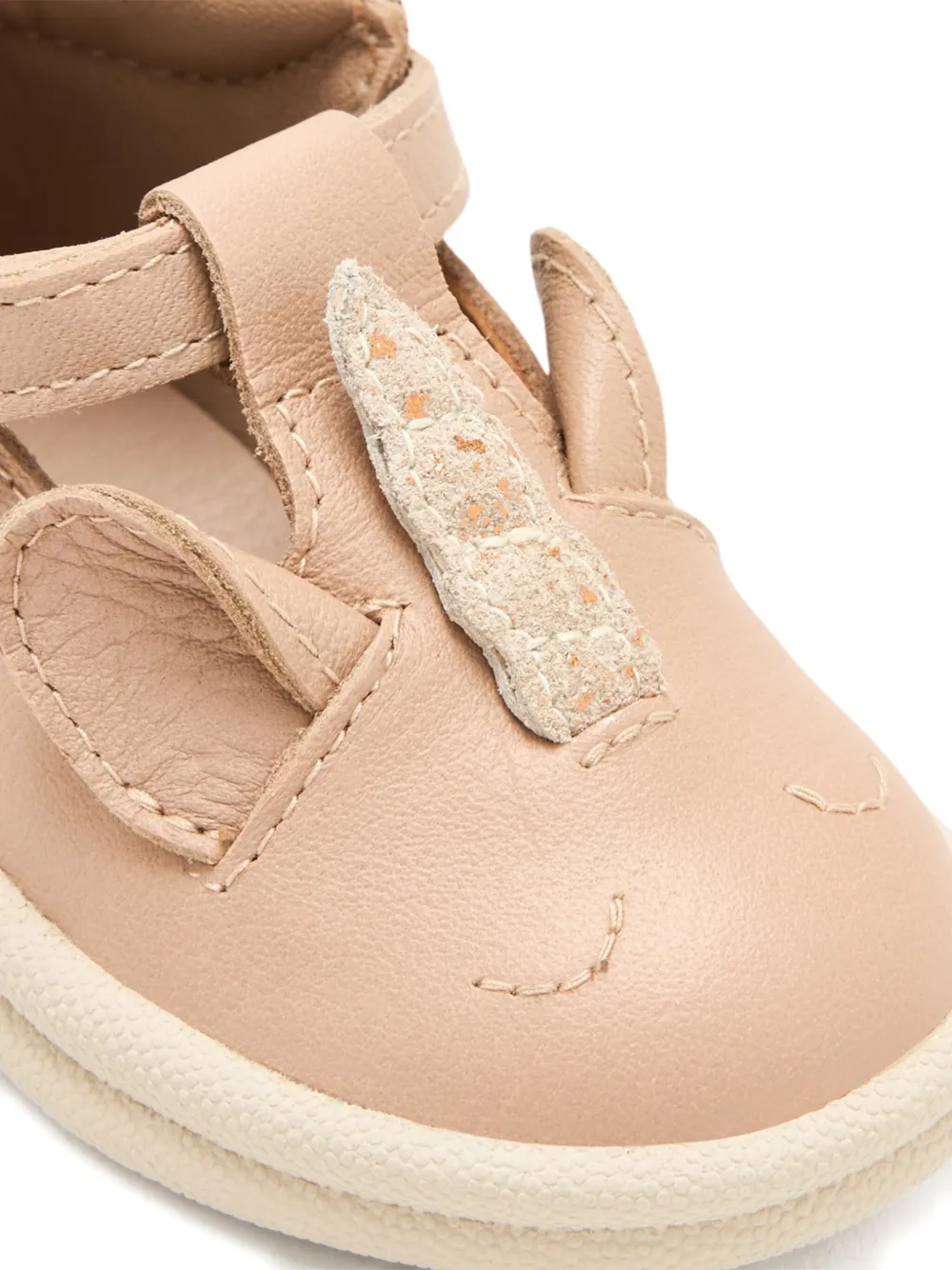 Donsje Zazo Unicorn-embellished Leather Sneakers In Pink