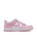 Nike Kids Air Jordan 1 leather-panel sneakers - Pink
