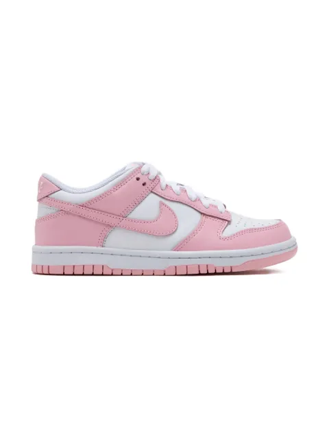Nike Kids Air Jordan 1 leather-panel sneakers