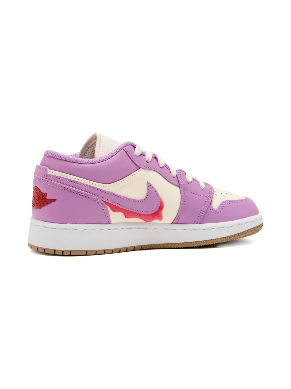 Nike Kids Air Jordan 1 low-top sneakers Paars