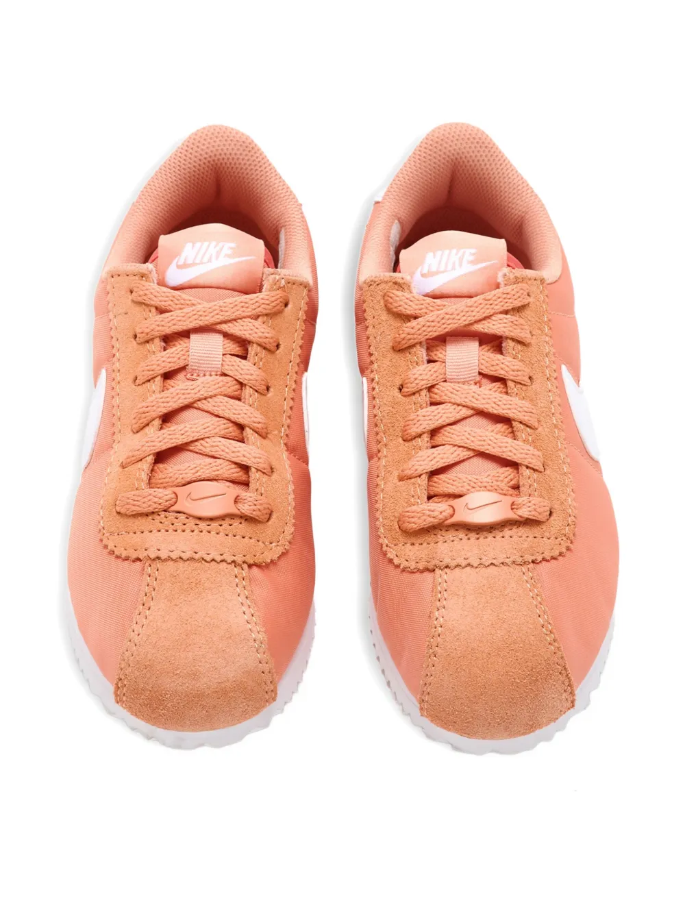 Nike Cortez Textile Big Kids' Shoes In Orange