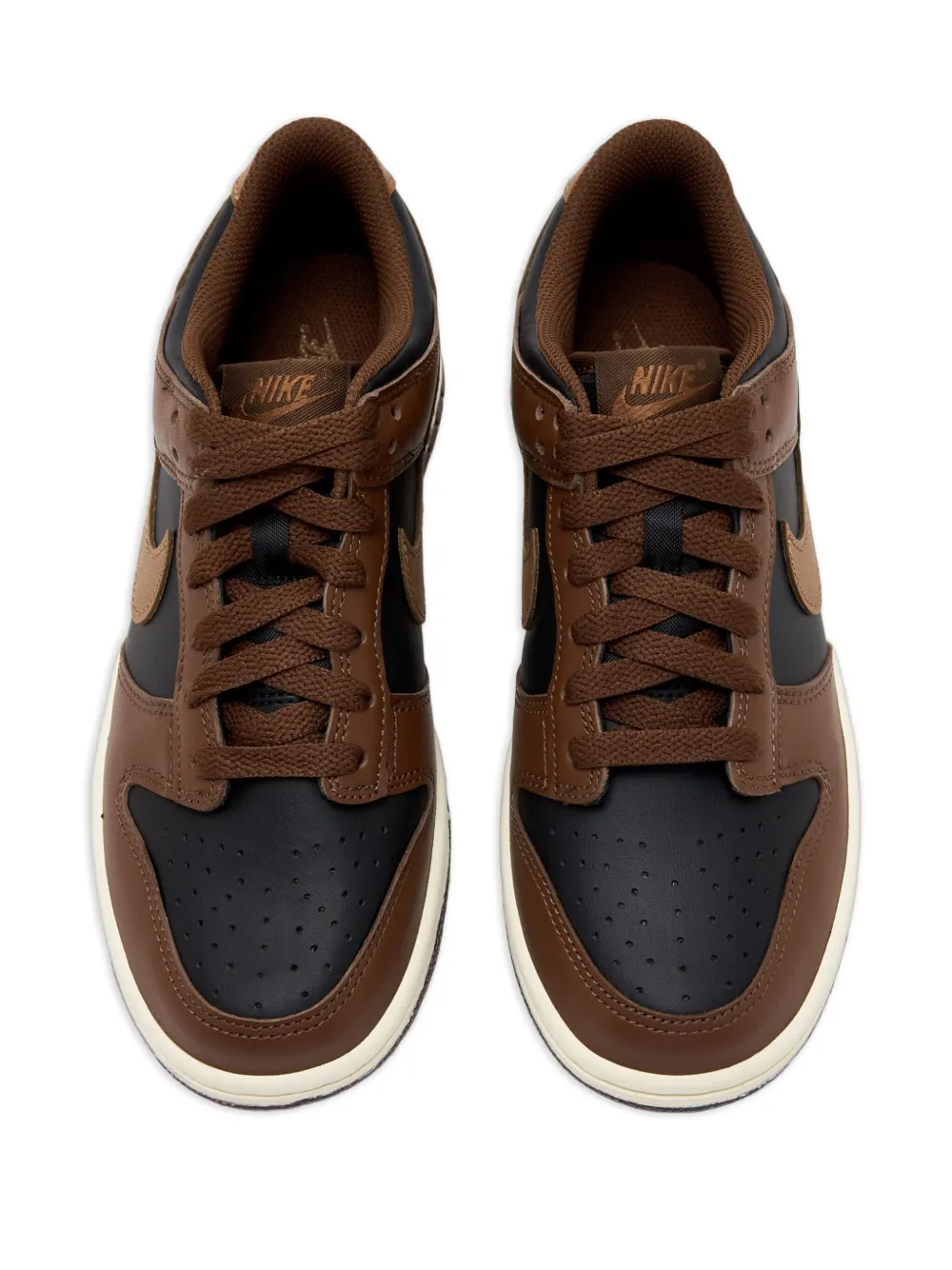 Nike Kids Dunk Low sneakers Brown