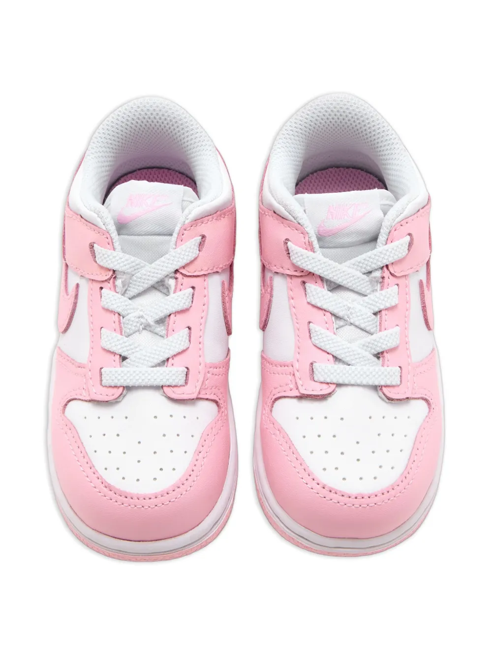 Nike Kids Dunk low-top sneakers Pink
