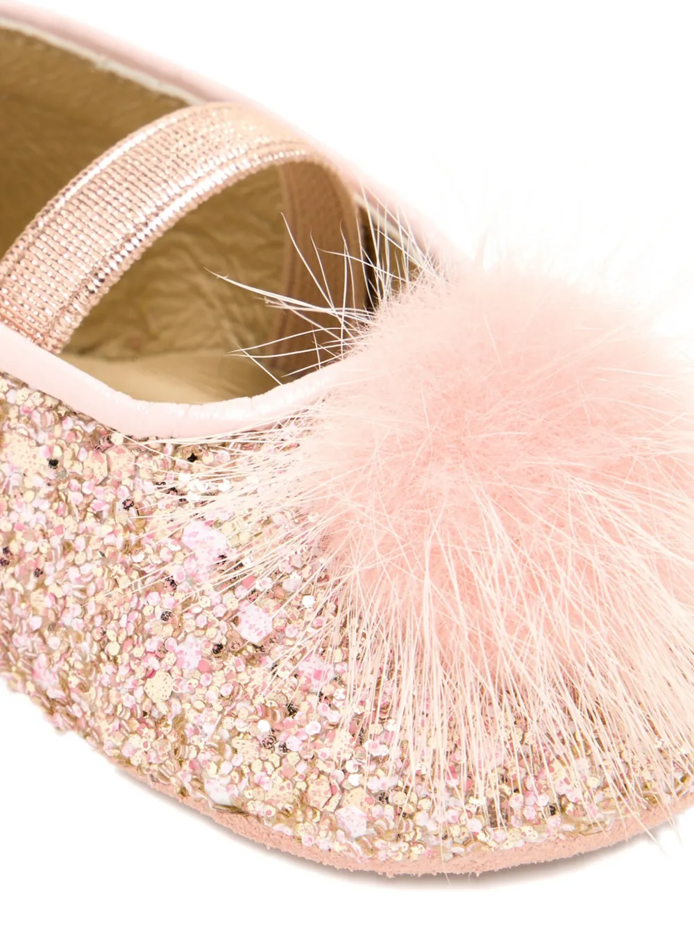 BabyWalker embellished ballerinas Pink