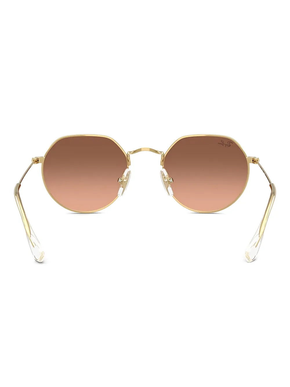 RAY-BAN JUNIOR Zonnebril met geometrisch montuur Goud