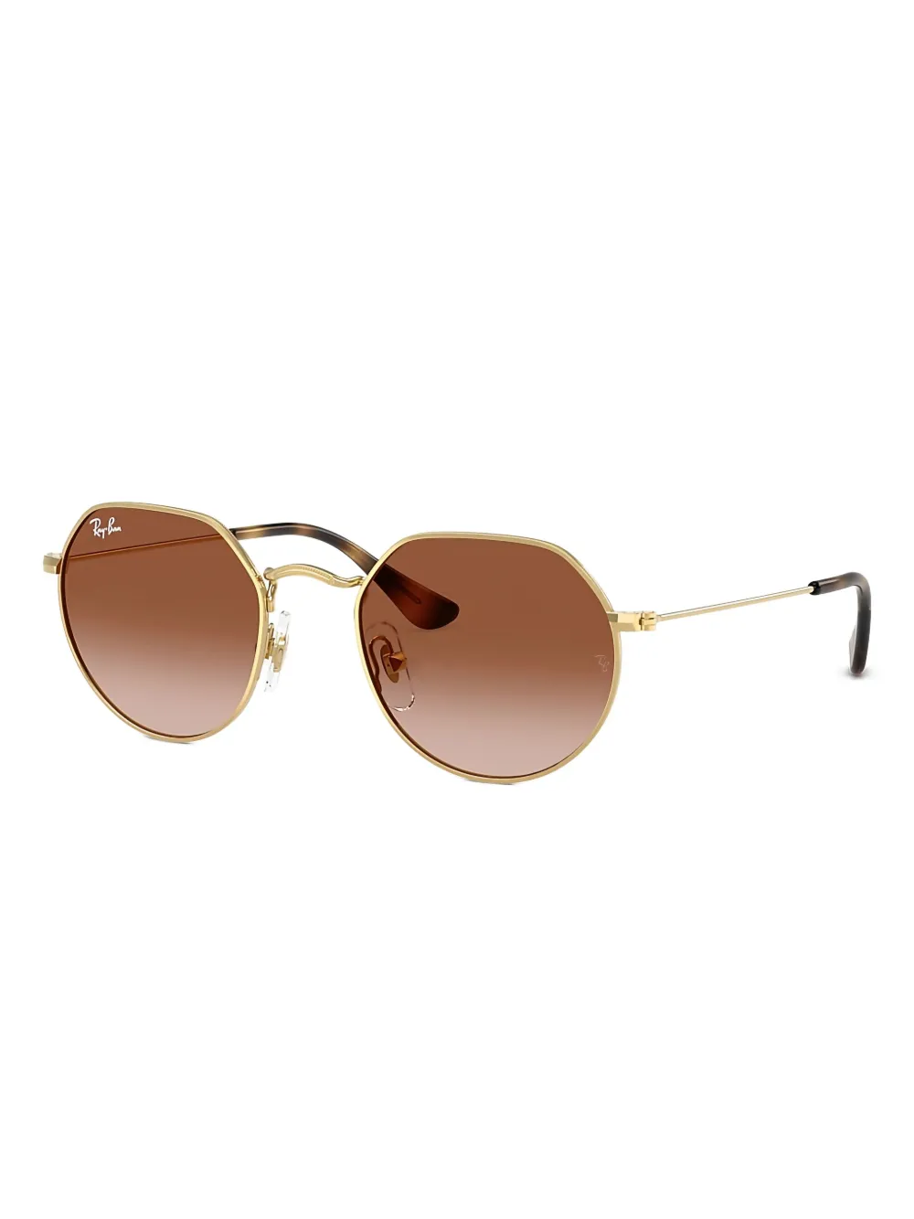 RAY-BAN JUNIOR Zonnebril met geometrisch montuur Goud