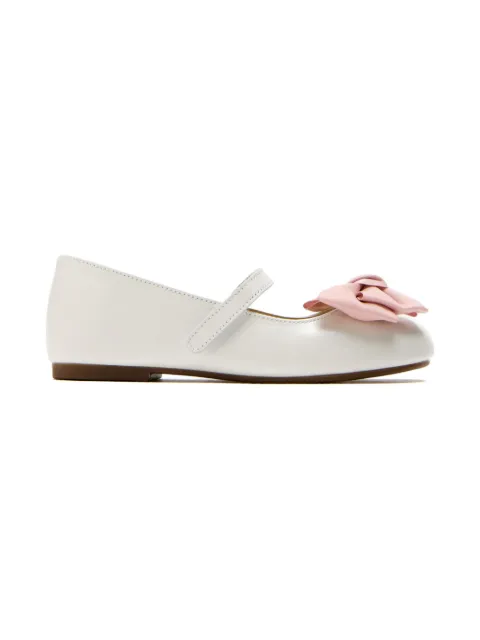 BabyWalker bow-embellished ballerina shoes