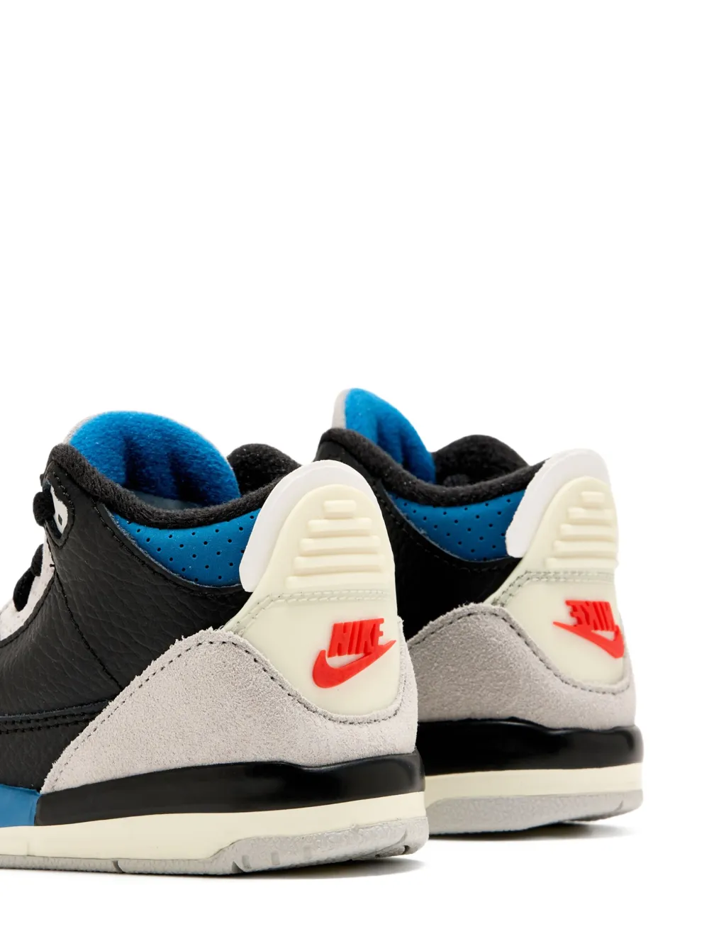 Nike Air Jordan 3 Sneakers In Black