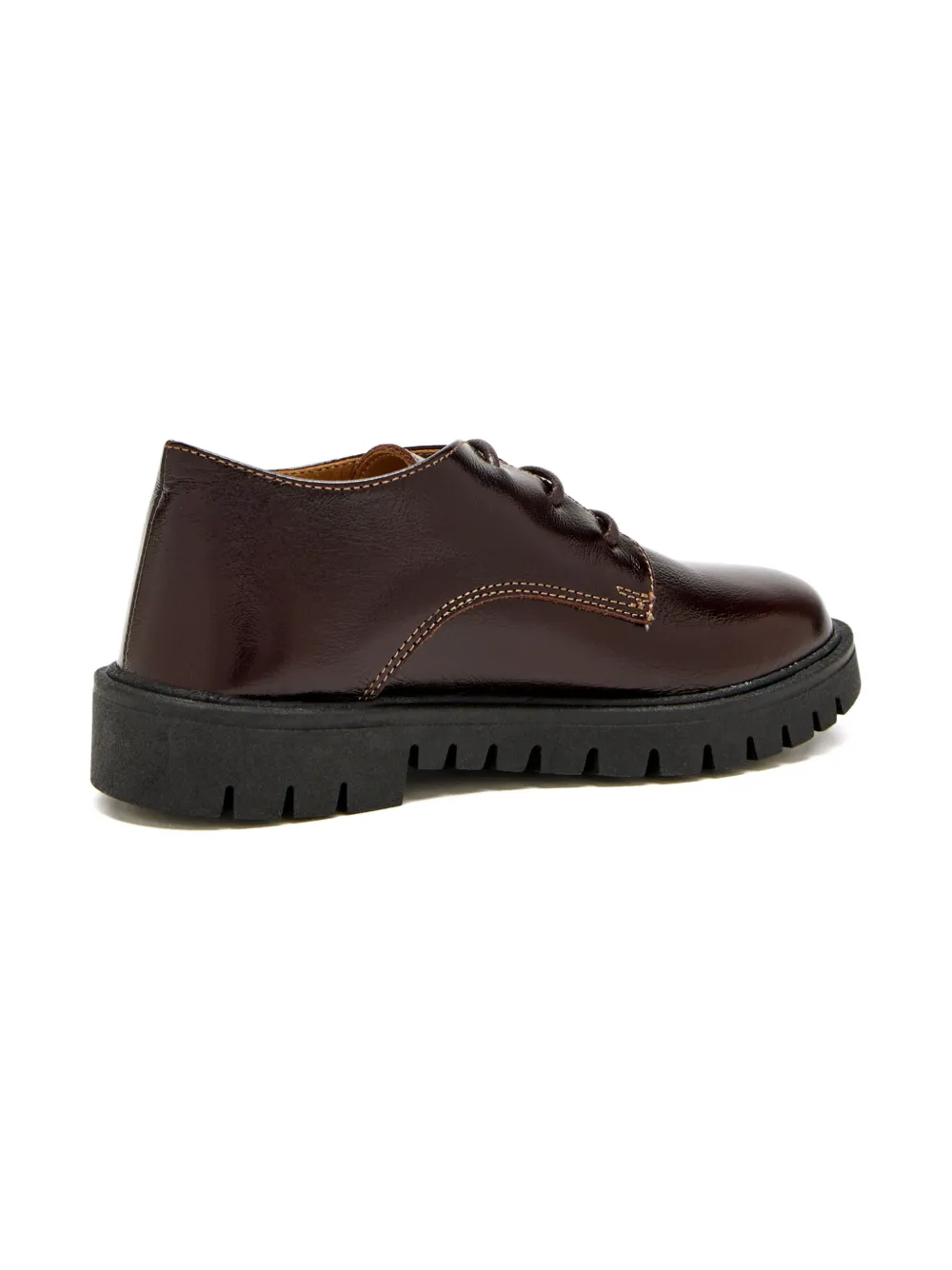 BabyWalker lace-up leather brogues Brown