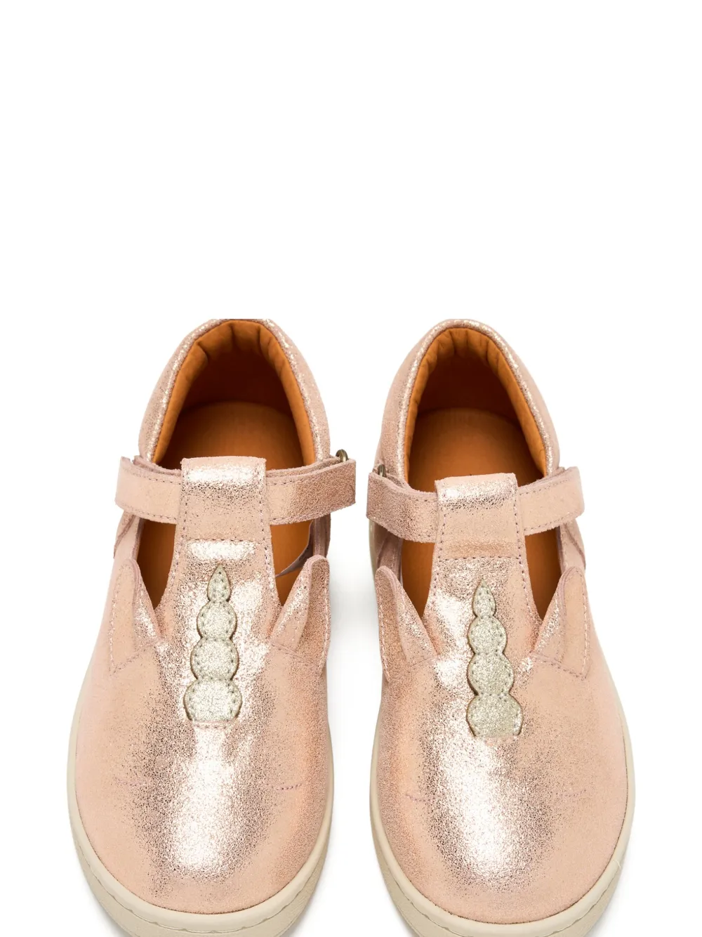Donsje Metallic Unicorn Sneakers In Pink