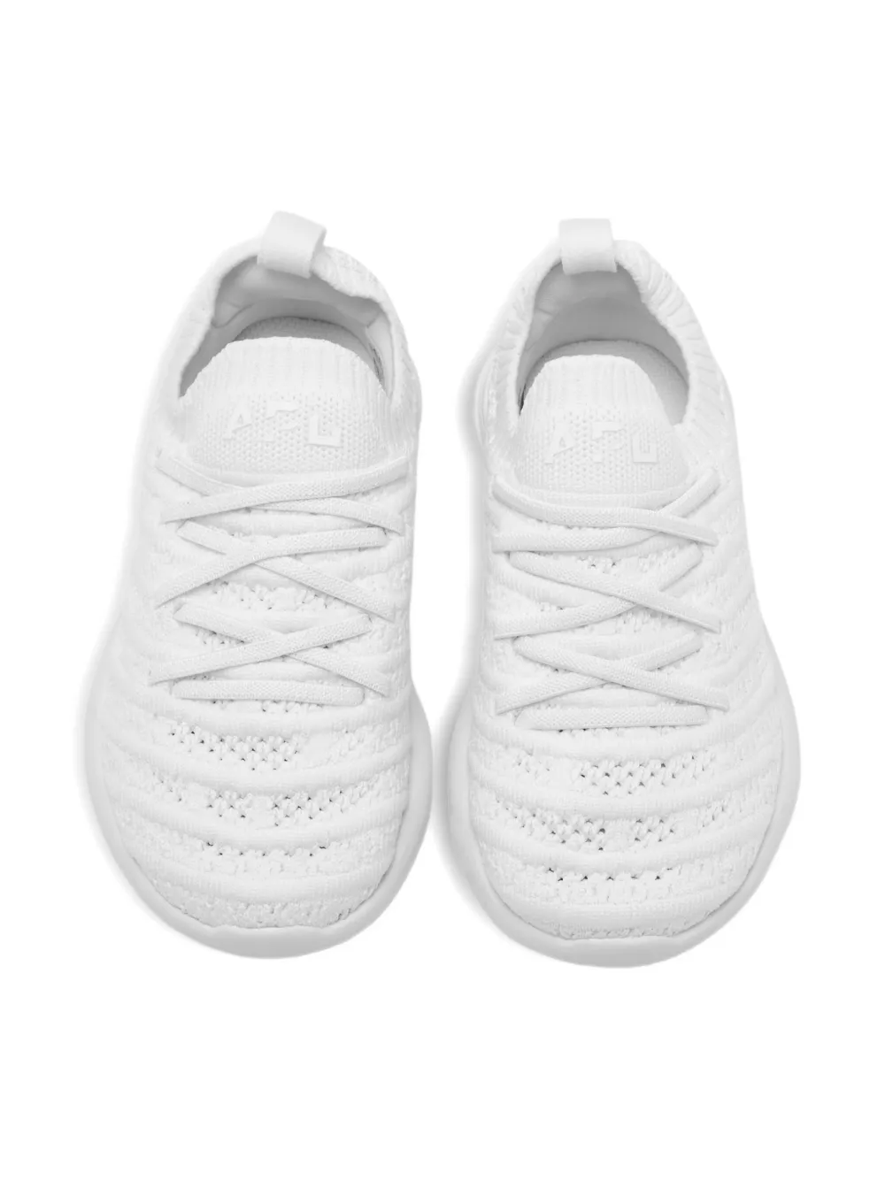 Apl Athletic Propulsion Labs Textured Lace-up Sneakers In White