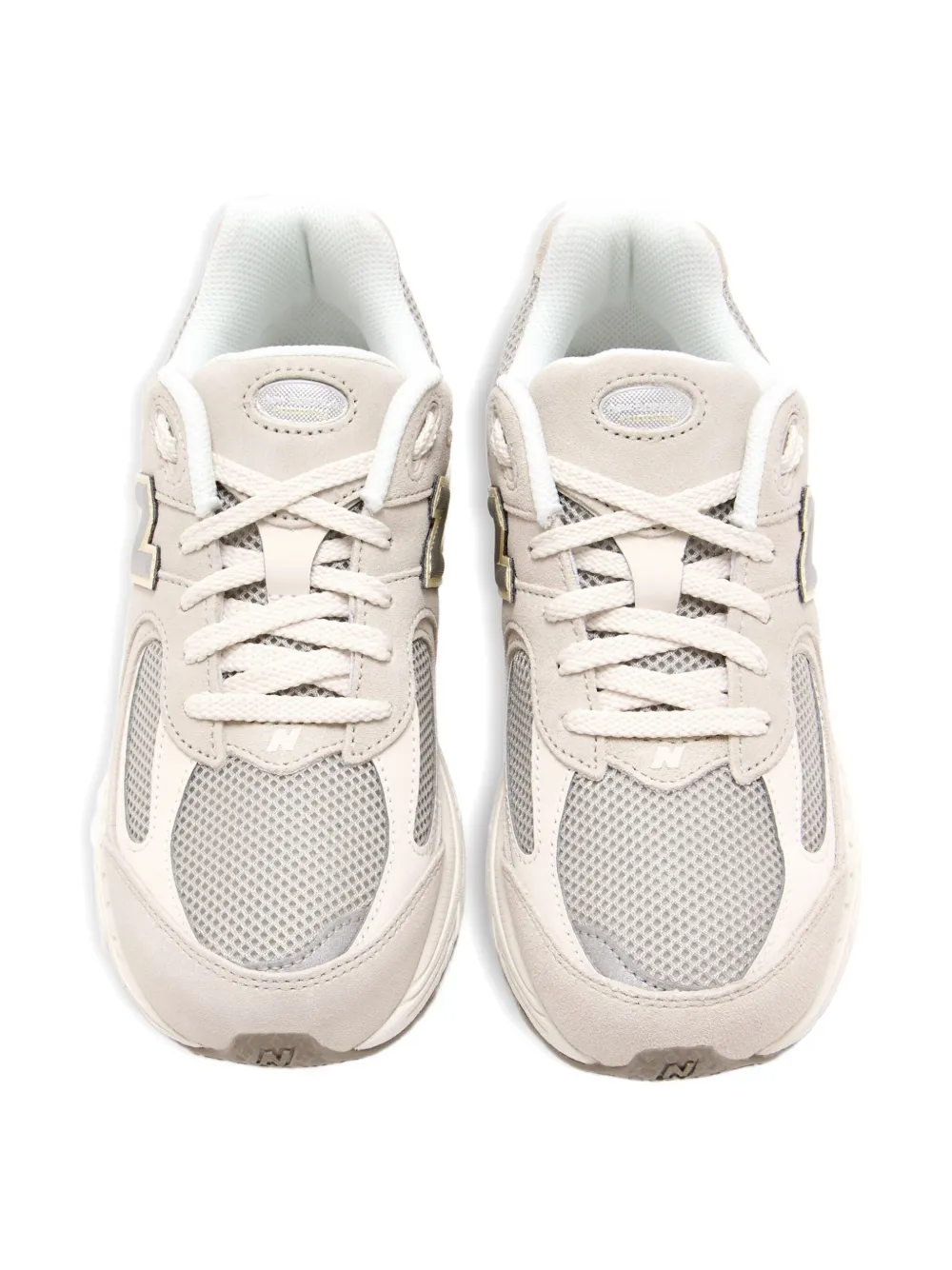 New Balance Kids 2002R mesh-panel sneakers Grey