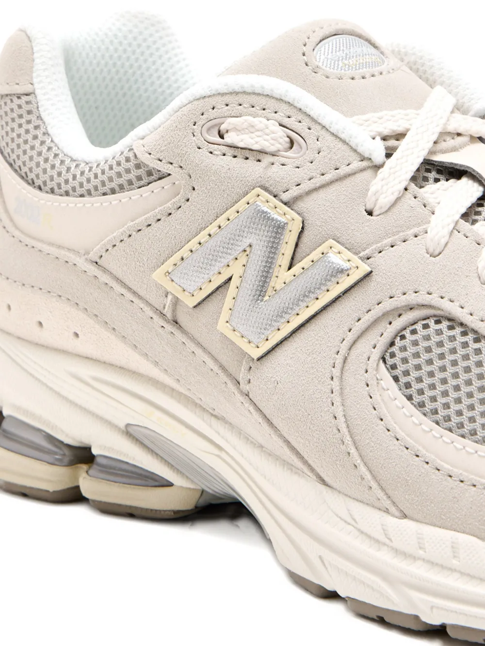 New Balance Kids 2002R mesh-panel sneakers Grey