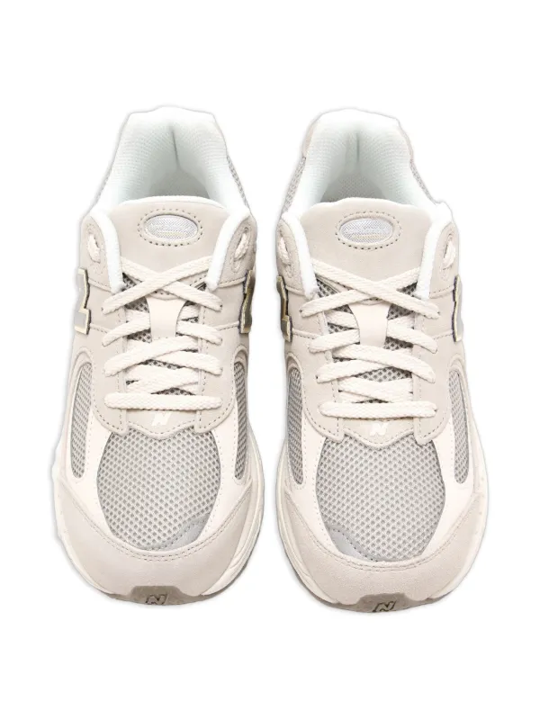 New Balance Kids 2002R mesh-panel Sneakers Grey FARFETCH IN