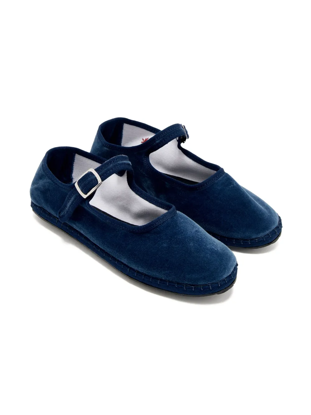 CAPULETTE buckle-strap ballerina shoes Blue