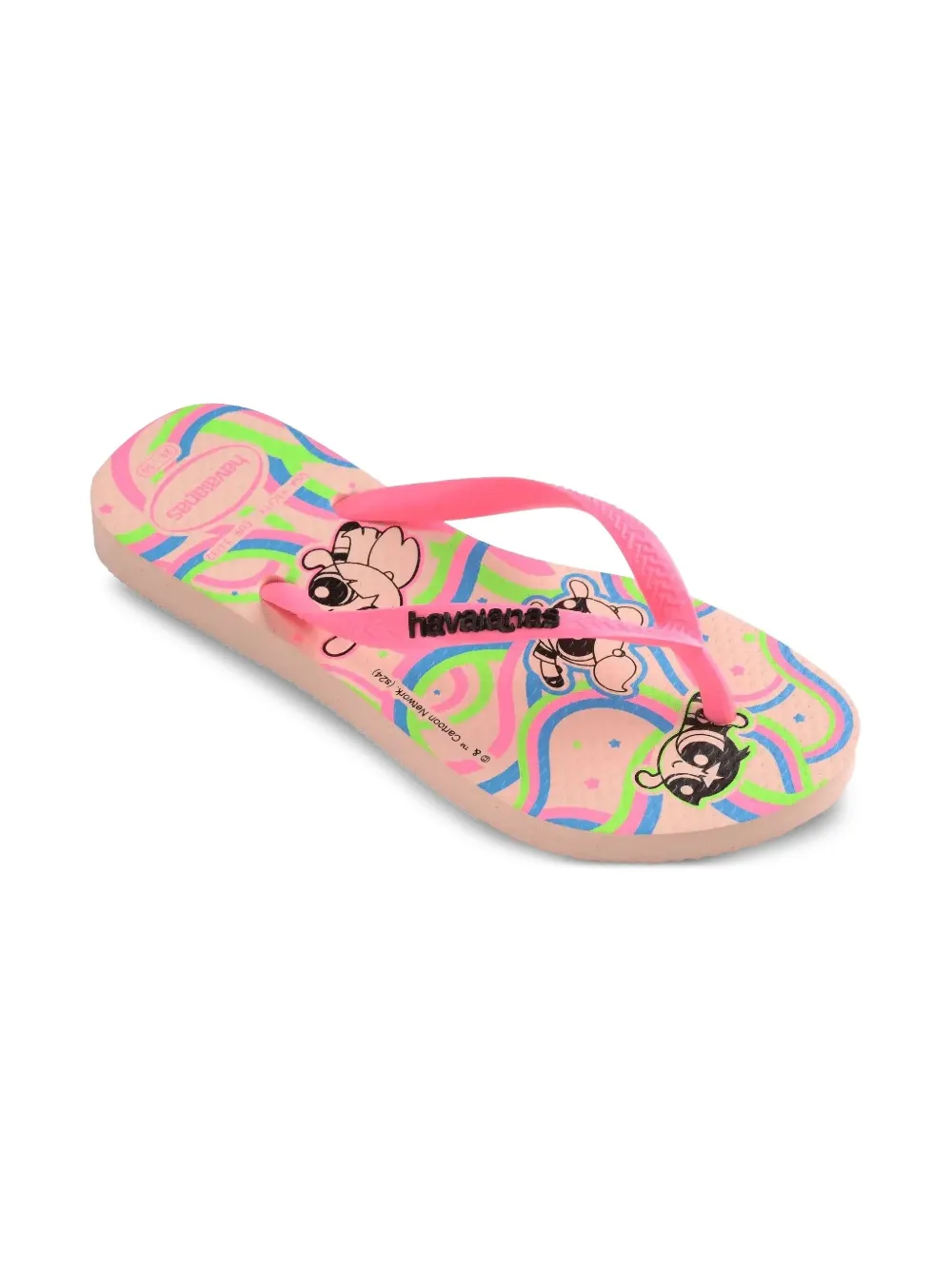 Havaianas Kids x Powerpuff Girls Slim flip flops Pink
