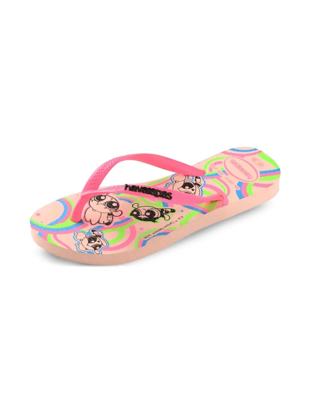 Havaianas Kids x Powerpuff Girls Slim flip flops Pink