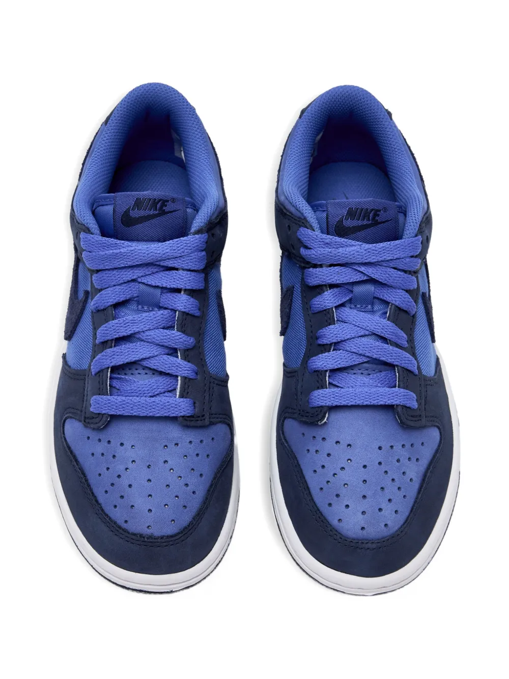 Nike Kids Dunk low-top sneakers Blauw