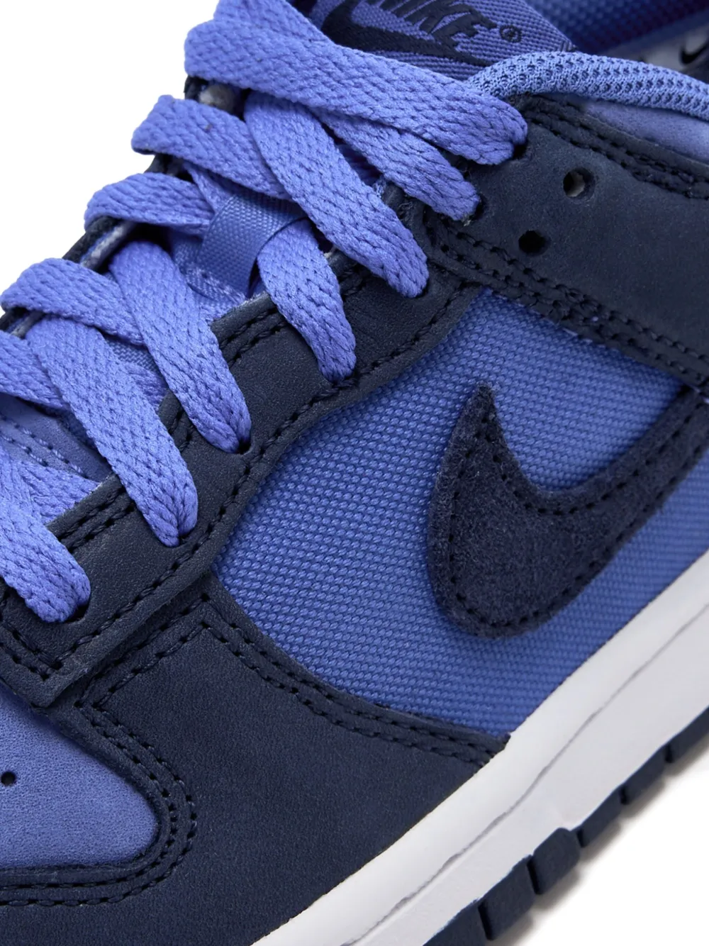 Nike Kids Dunk low-top sneakers Blauw