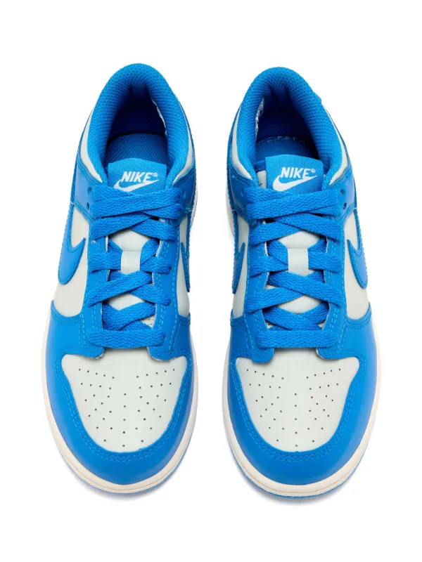 Nike Kids Dunk Low スニーカー | ブルー | FARFETCH JP