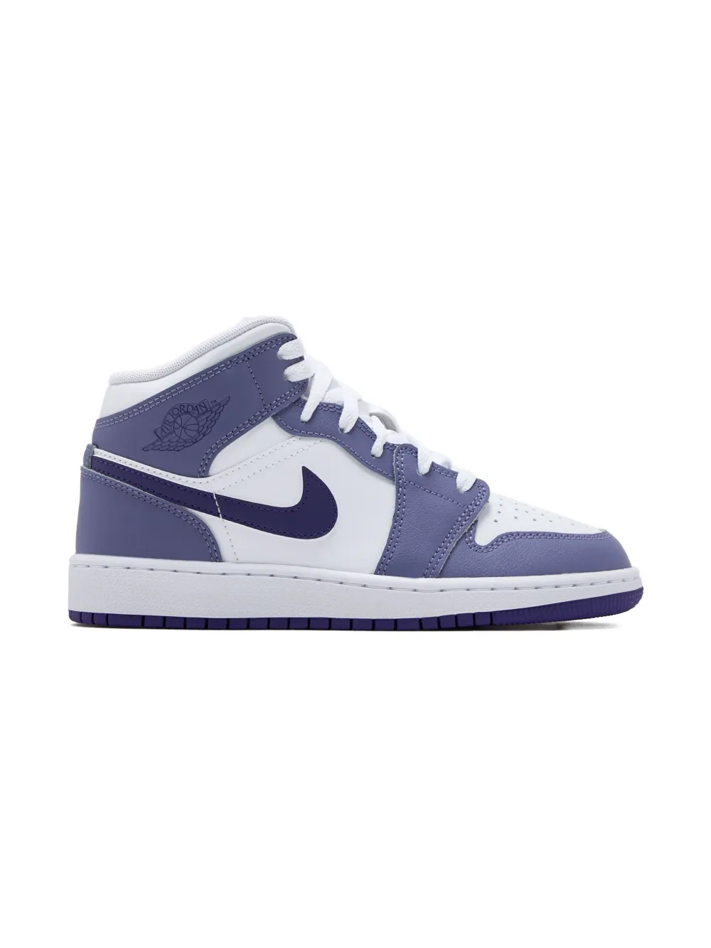 Nike Kids Air Jordan 1 sneakers Purple