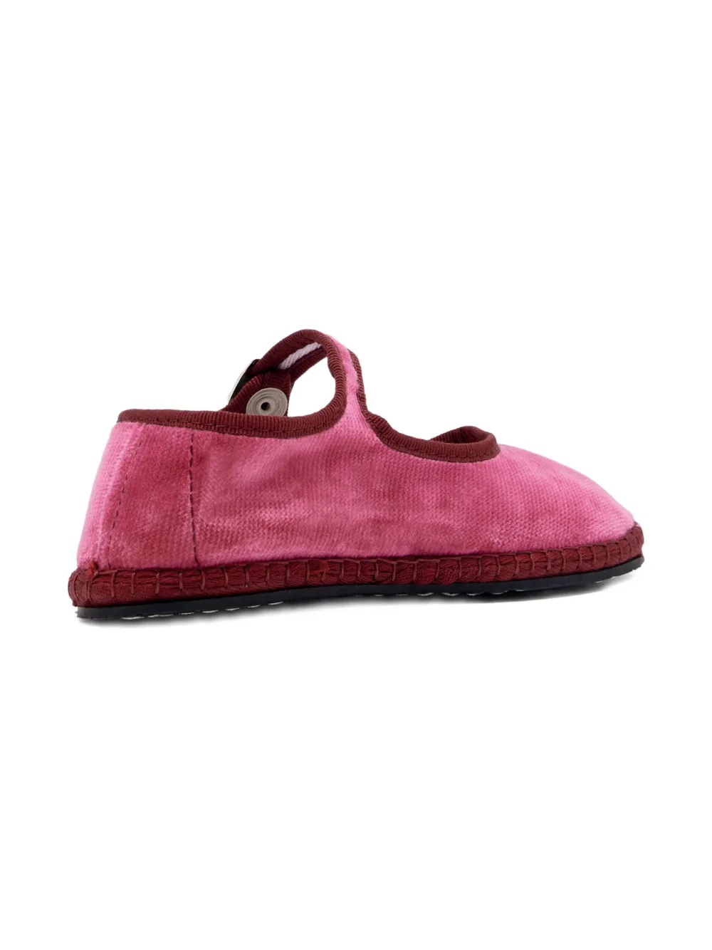 CAPULETTE buckle-strap ballet flats Red
