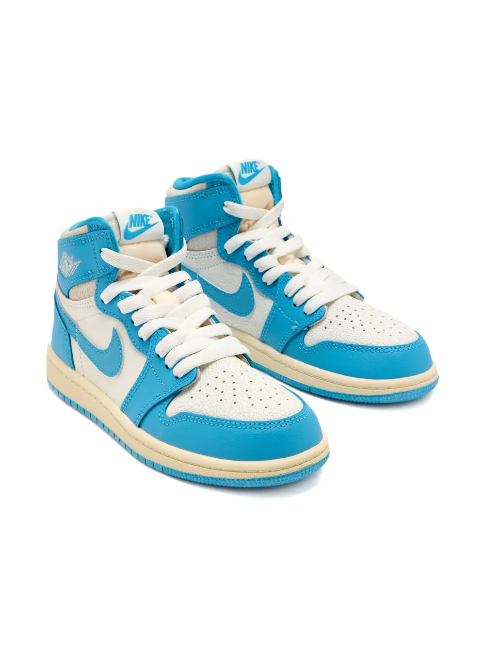Nike Kids Air Jordan 1 hi-top sneakers Blue