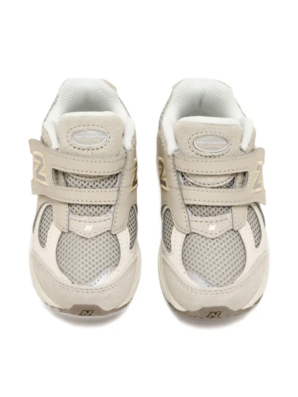 New Balance Kids 2000 touch-strap mesh-panel Sneakers Neutrals FARFETCH  IN