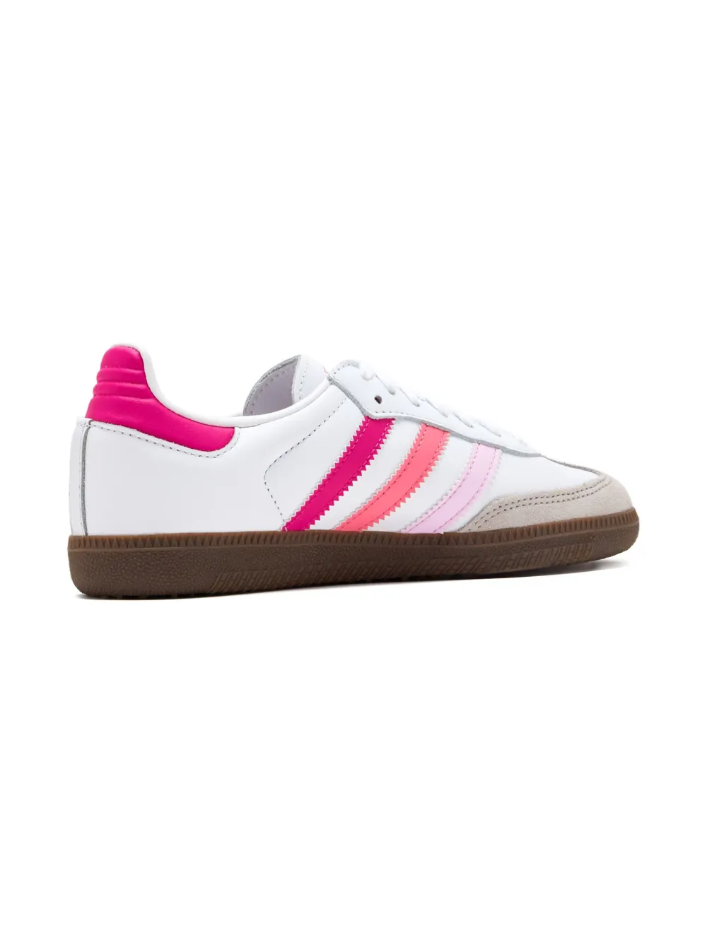 adidas Kids Samba leather sneakers White
