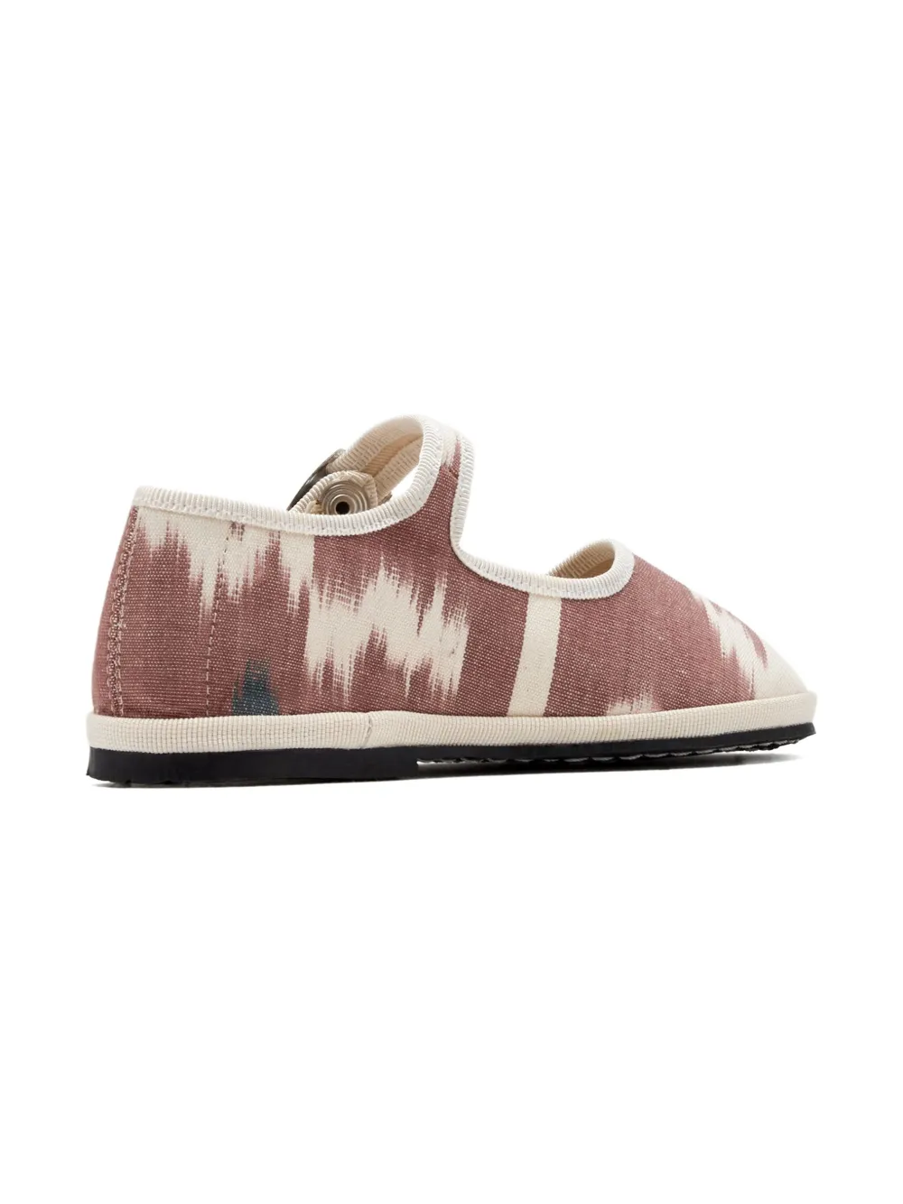 CAPULETTE ikat-pattern ballerina shoes Neutrals