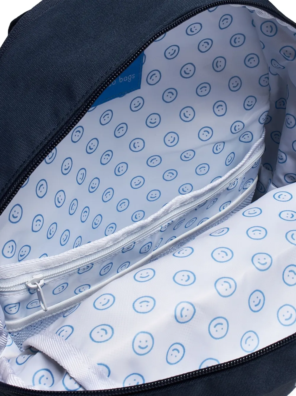 BECCO BAGS Rugzak met logo applicatie Blauw
