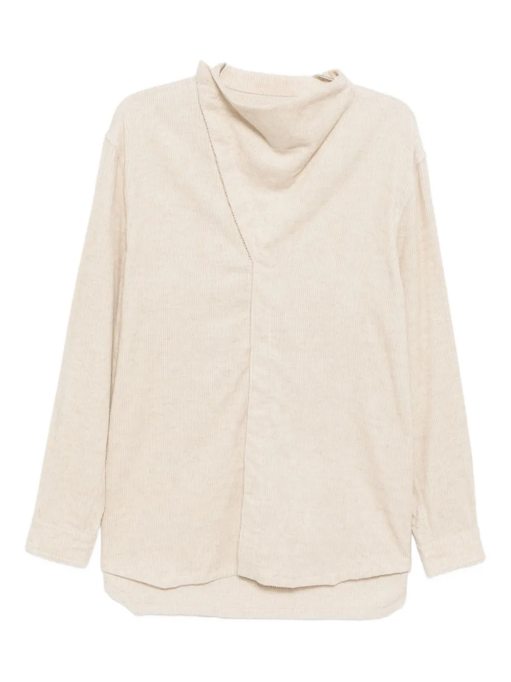 Rick Owens Concordians Blouse In Neutral