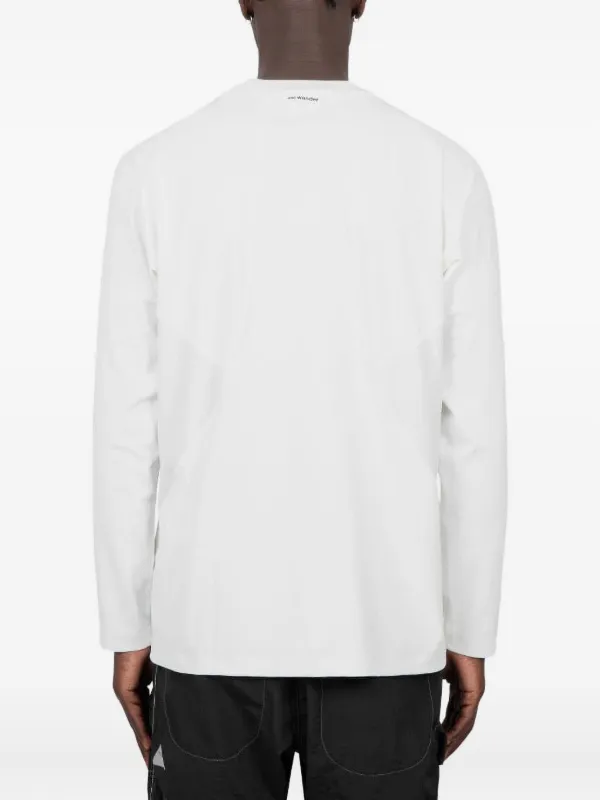 And Wander ロゴ ロングTシャツ | ホワイト | FARFETCH JP