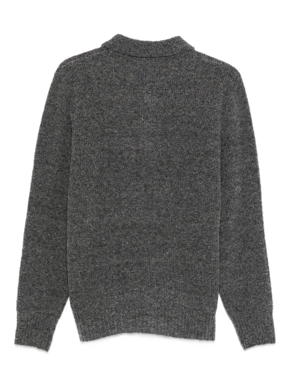 Barena Poloshirt met knopen - Grijs