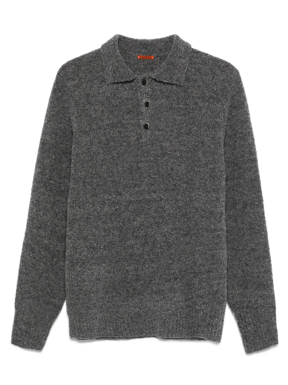 Barena playera tipo polo con botones | gris | Image 1