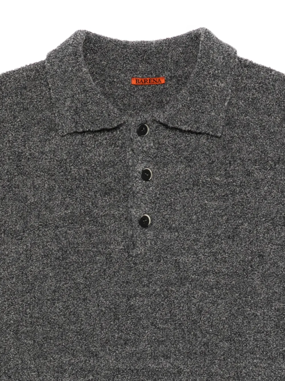 Barena Poloshirt met knopen Grijs