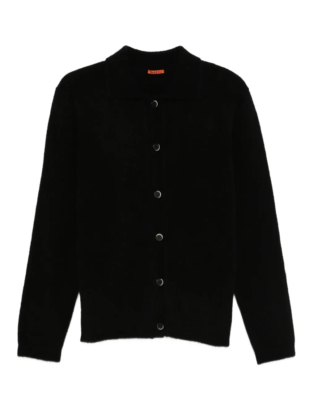 Barena button-front polo-neck cardigan | Black | Image 1