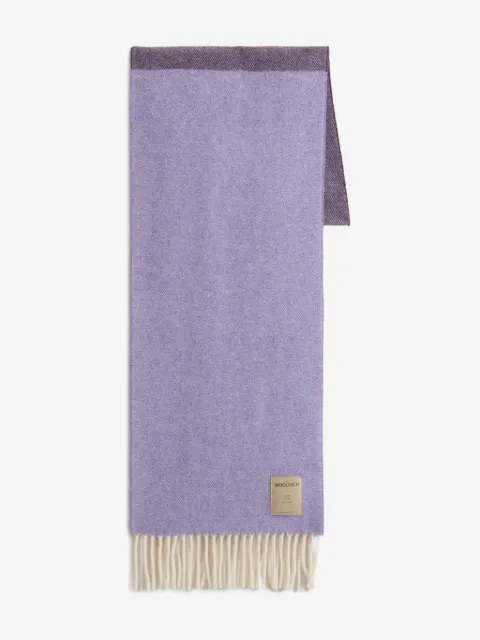 Woolrich mascada con diseño de dos tonos