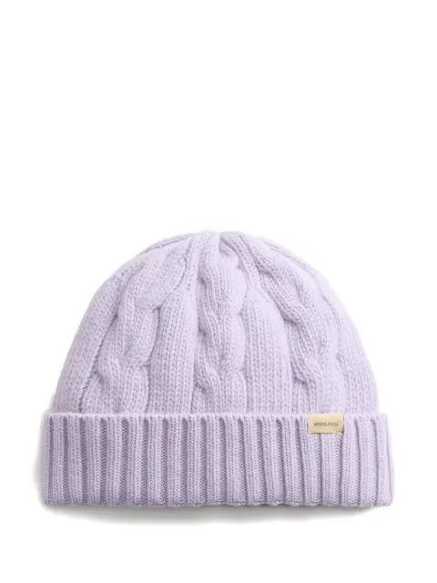 Woolrich cable-knit beanie