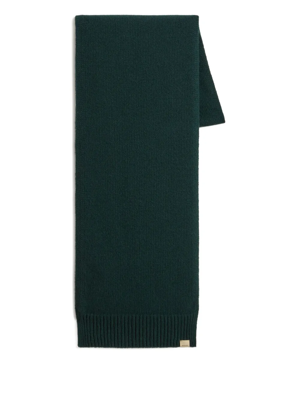 Woolrich ribbed beanie-scarf set | Green | Image 1