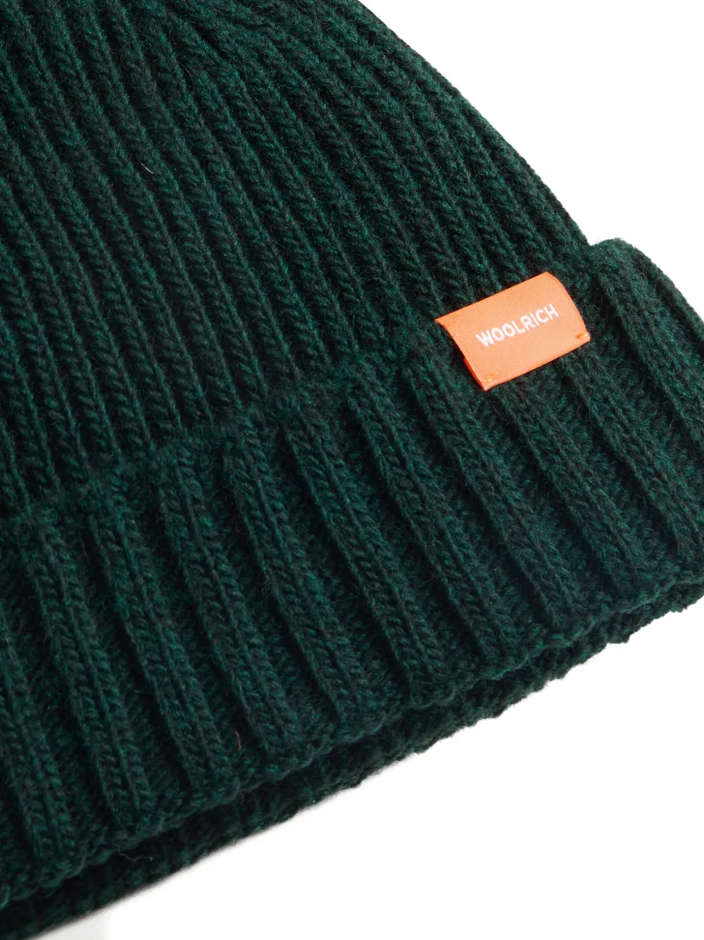 Woolrich Kids Muts met logodetail Groen