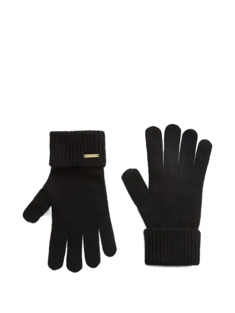 Woolrich ribbed-cuff cashmere gloves